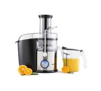 Geepas Juice Extractor, Centrifugal Juicer Machine - Whole Fruit & Vegetable Juicer - Stainless Steel Body & Extra Filter Basket - 75MM Wide Mouth with 2 Speed & Pulse Function - 2 Year Warranty, 800W