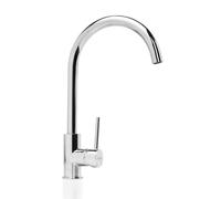 Geepas Kitchen Sink Tap Mono Single Lever Taps Swivel Spout Basin Tap