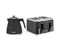GEEPAS 1.7L Electric Kettle & 4 Slice Toaster Kitchen Set | 3000W Rapid Boil Cordless Jug Kettle | Auto Shut-Off Switch Illuminated | 1600W 7 Browning Levels Cancel Defrost Reheat Linear