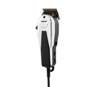 Geepas Professional Electric Hair Clipper | Barber Clipper/Trimmer with High Grade Gold Titanium Carbon Steel Blade | Long-Life Magnetic Motor | 3, 6 and 9, 12mm Combs, Barber Comb & Scissor Included