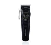 GEEPAS Professional Hair Clipper for Men | Hair Trimmer with DLC Ceramic Blades 3 Speed Control Digital LCD Display | 2000mAh Battery for Precision Grooming & Styling | Corded & Cordless | AeroEdge
