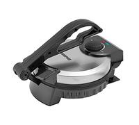 Geepas Mexican Style Tortilla Press, 8 Inch | 900W Roti/Chapati Maker, Ideal for Making Homemade Tortillas Tacos Flatbreads Chapati Roti | Non-stick coating, Adjustable Thermostat | 2 Year - Warranty