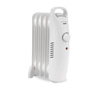5 Fin Oil Filled Radiator 450W Geepas White One Size