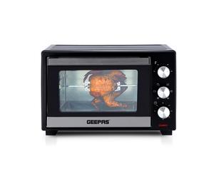 GEEPAS Mini Oven Toaster Grill Tabletop Compact Portable Baking Cooker Electric