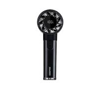 Geepas Mini Portable Usb Fan 2 Speeds, 4Hr Run Time In Black Black