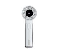 Mini Portable USB Fan 2 Speeds, 4Hr Run Time Geepas Off White One Size