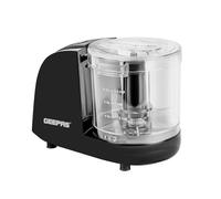 GEEPAS Multi Chopper | 200W Mini Electric Food Processor | Stainless Steel Blades One-Touch Operation 350ml Bowl | Mixer Dicer Food Chopper for Mixing Mincing Pureeing Salads Salsa Pesto Curry Pastes