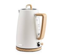 Geepas NordiQ Design 1.7L Cordless Kettle 3000W Rapid Boil Stainless in Cream Geepas Cream