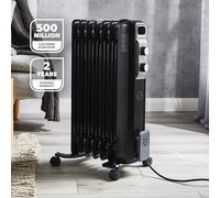 GEEPAS Oil Filled Radiator Electric Portable Heater Thermostat 5 7 9 11 Fin