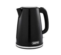GEEPAS 1.7L Cordless Jug Kettle 3kW Textured Premium Kettle Auto Shut-off Black