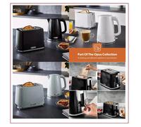 GEEPAS Opus Collection 1.7L Electric Kettle & 2 Slice Bread Toaster Combo Set