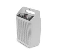 Geepas Portable Fan Heater | Low Running Cost with 2 Settings 1000/2000W & Overheat Protection | Energy Efficient Heater with Cool, Warm & Hot Wind for Home Office Use | White