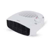 GEEPAS Portable Flat Fan Heater 2000W | Low Running Cost with 2 Heat Settings 1000-2000W Overheat Protection | Upright/Flatbed Energy Efficient Heater with Cooling/Warm/Hot Wind Option | 2 Yr Warranty