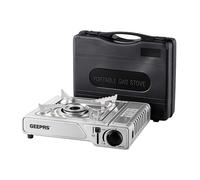GEEPAS Gas Stove Single Burner Portable Camping BBQ Cooker With Carry Case