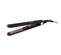 Geepas Pro-Slim Ceramic Hair Straightener 360° Swivel Cord in Black