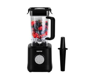 GEEPAS Professional Blender 2000W | Jug Blender Smoothie Maker with 5 Speed & Pulse Function | 2L Unbreakable PC Jar, Stainless Steel Blades with 6 wings, Smoothie, Overheat Protector, Anti-slip Base