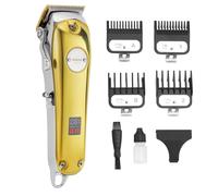 Geepas Professional Hair Clipper Trimmer 4 Adjustable Blades and Comb