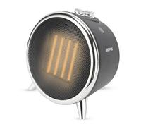 Geepas Ptc Ceramic Heater 1500W 3 Heat Settings Fan Thermostat Tip-Over