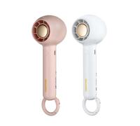 Handheld Portable USB Rechargeable Fan, Pack of 2 Geepas Multi One Size