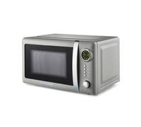 Geepas Retrovive 20L Digital Freestanding Microwave Oven 700W, Grey