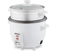 GEEPAS Rice Cooker with Steamer | Keep Warm Function | Automatic Cooking Non-Sti