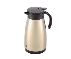 Geepas Royalford Double Walled Coffee Pot Ss Thermal Carafe 1500Ml/51 Oz Jug Gold