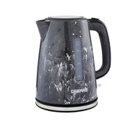 GEEPAS Skye 1.7L Electric Kettle Concealed Heating Strix Control 2200W | Cordless Jug Kettle, 360° Rotational Base, Cord Storage, LED Indicator, Space Saving, Auto Shut-Off, 2 Year Warranty