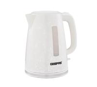 Geepas SKYE Collection 1.7L Cordless Kettle 2200W in White Geepas White
