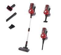 600W 2-in-1 Bagless Vacuum Cleaner Stick & Handheld Lightweight Geepas Red One Size