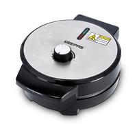 Geepas Waffle Maker - 5 Slice Heart Shaped Non-Stick Electric Belgian Waffle Maker with Adjustable Temperature Control - American Waffle Machine, Waffle Iron - 2 Years Warranty, 1000W, Silver & Black