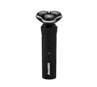 Wet & Dry Electric Shaver for Men Waterproof 90-Min Runtime Geepas Black One Size