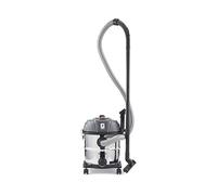 1400W Wet & Dry Drum Vacuum Cleaner 20L HEPA Filter 19kpa Powerful Suction Geepas Silver One Size