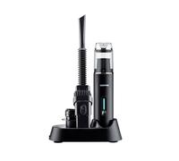 GEEPAS Handheld Car Vacuum Cleaner | 4-in-1 Cordless Portable Upright Stick Vacuum Blower Inflator Deflator | HEPA Filter Compact Lightweight Rechargeable Charging Base 30min Runtime Powerful Suction