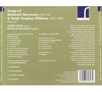 GEER/WOODLEY-MACONCHY & RVW:SONGS NEW CD