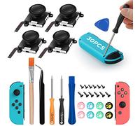 GeeRic 30PCS Joycon Joystick Replacement, Joycon Repair Kit Compatible with Switch OLED Joy Con Controller NS Repair Tool Joystick Replacement Parts Set Compatible with Switch