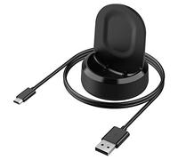 GeeRic Charger Compatible with Samsung Galaxy Watch 46mm, USB Wireless Charging Dock Replacement Charger Replacement for Galaxy Watch 42mm/40mm Black