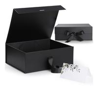 GeeRic Large Gift Box,29 * 22 * 10.5cm Gift boxes for Presents with Lids Magnetic Closure Contains Card for Birthday Party Holiday Christmas Wedding Presents