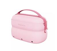 Geerlaqaly Makeup Bag Suitable for Women and Girls EVA Dry Wet Separation Large Capacity 2-in-1 Travel Storage Bag Suitable for Beach Travel Outdoor Gym, pink