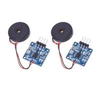 GEERYZHE 2 Pcs Piezoelectric Vibration Tap Sensor Module with AD/DO Output & Adjustable Sensitivity, High- Vibration Switch Module for Industrial Automation & Projects