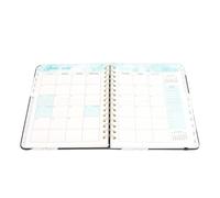 GEERYZHE 2026 Weekly Monthly Planner - A5 140-Page Floral Agenda Book with 2026 Calendar, Elegant 215x155mm Layout for Stylish Organization