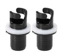 GEERYZHE 2Pcs Kayak Air Valve Adapter for Inflatable Boat - Universal Inflation Valve Connector Compatible with Air Foot Pump Hose & HR Hose