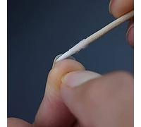 GEERYZHE 300PCS Disposable Cotton Swabs for Microblading Eyelash Extensions Makeup Removal - Professional Applicators Salon Supplies