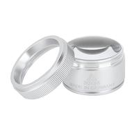 GEERYZHE 30X Magnifying Glass Handheld Portable for Jewelry Coins Stamps Inspection - Extra Large Lens Foldable Magnifier with LED Light for Reading Small Print Collectibles Identification (Silver)