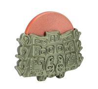 GEERYZHE 3D Printed Retro Time Machine Signal Receiver Plaque - Vintage Sci-Fi Wall Art Decor, Steampunk Style 3D Model Toy for Home & Office Display, Unique Gift Idea for Collectors (Bronze)