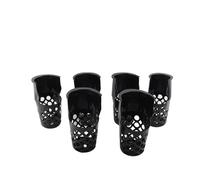 GEERYZHE 6PCS Black Pool Table Pockets Replacement - Fit for Standard Pool Tables, PE Billiard Pocket Webbing Accessories