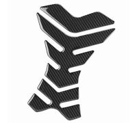 GEERYZHE Carbon Fiber Motorcycle Fuel Tank Pad Protector Sticker Universal Fit Durable Scratch Resistant Gas Tank Decals for 12V Vehicles