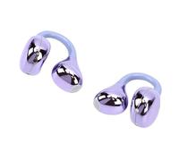 GEERYZHE Clamp/Holder On Bluetooth Earbuds V6.0 Wireless Open Ear Headphones IPX5 Low Latency Sport Earphones for Running Fitness Workout with Secure Fit and Clear Sound Quality