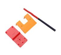 GEERYZHE Hinge Installation Fixing Plate with Magnet & Drill Locator - Quick-Align Mounting Plate for Cabinet Doors, Woodworking, and Precise Hinge Placement