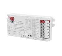 GEERYZHE LED Light Controller with Pro+ Technology, 5-in-1 RGB CCT Strip Controller, 20A Dimmer, 5 Modes for RGBW RGB CCT Lighting, Smart Home Compatible