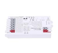 GEERYZHE LED Light Controller with Smart APP Control, WiFi 2.4G 5-in-1 Strip Lamp, RGBCCT RGBW WWCW Dimmer, 20A 5 Modes for Versatile LED Strip Lighting